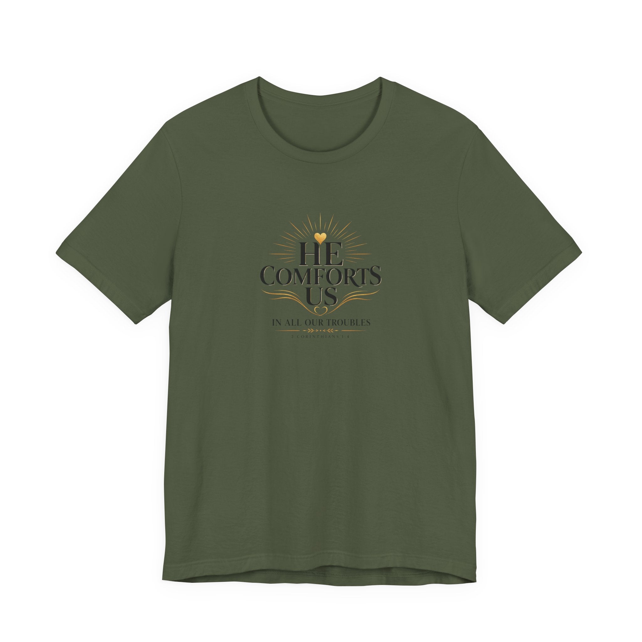 He Comforts Us Christian T-Shirt