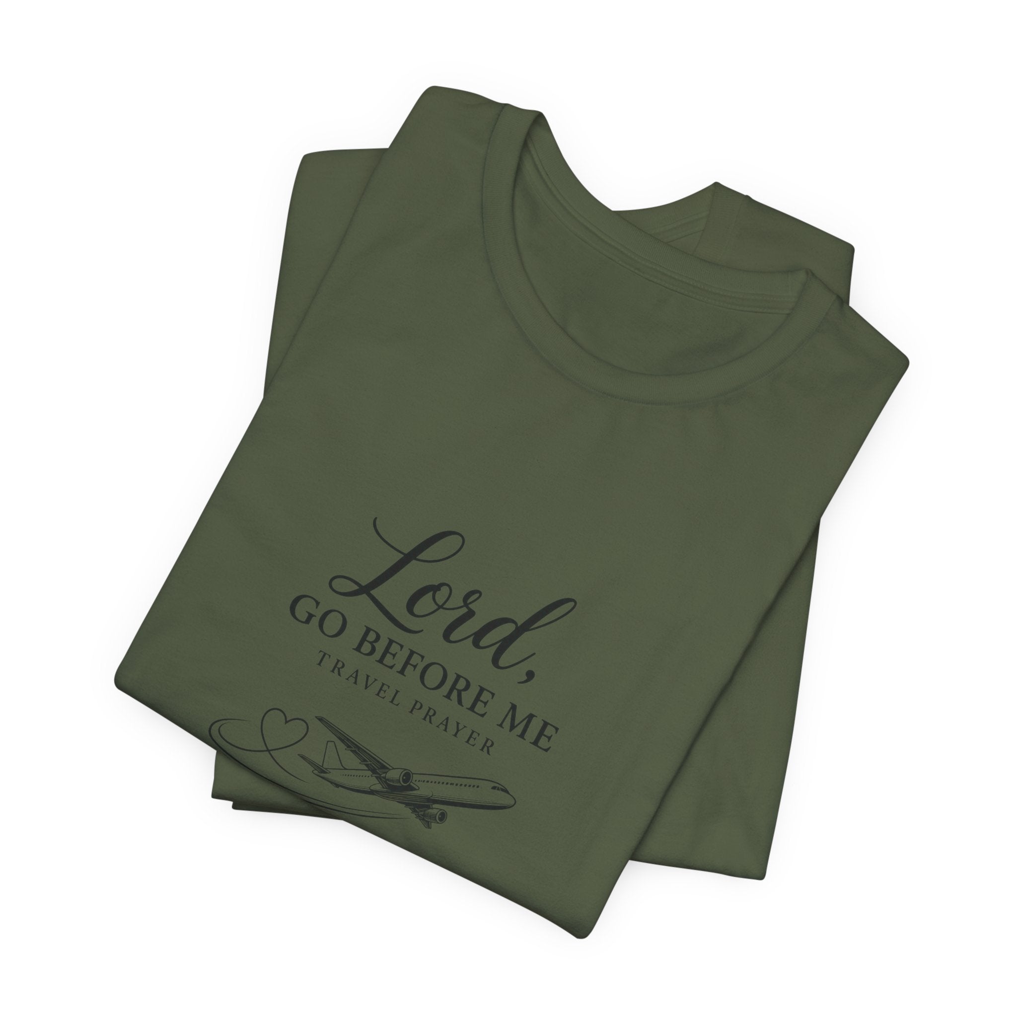 Lord Go Before Me Flight Prayer T-Shirt