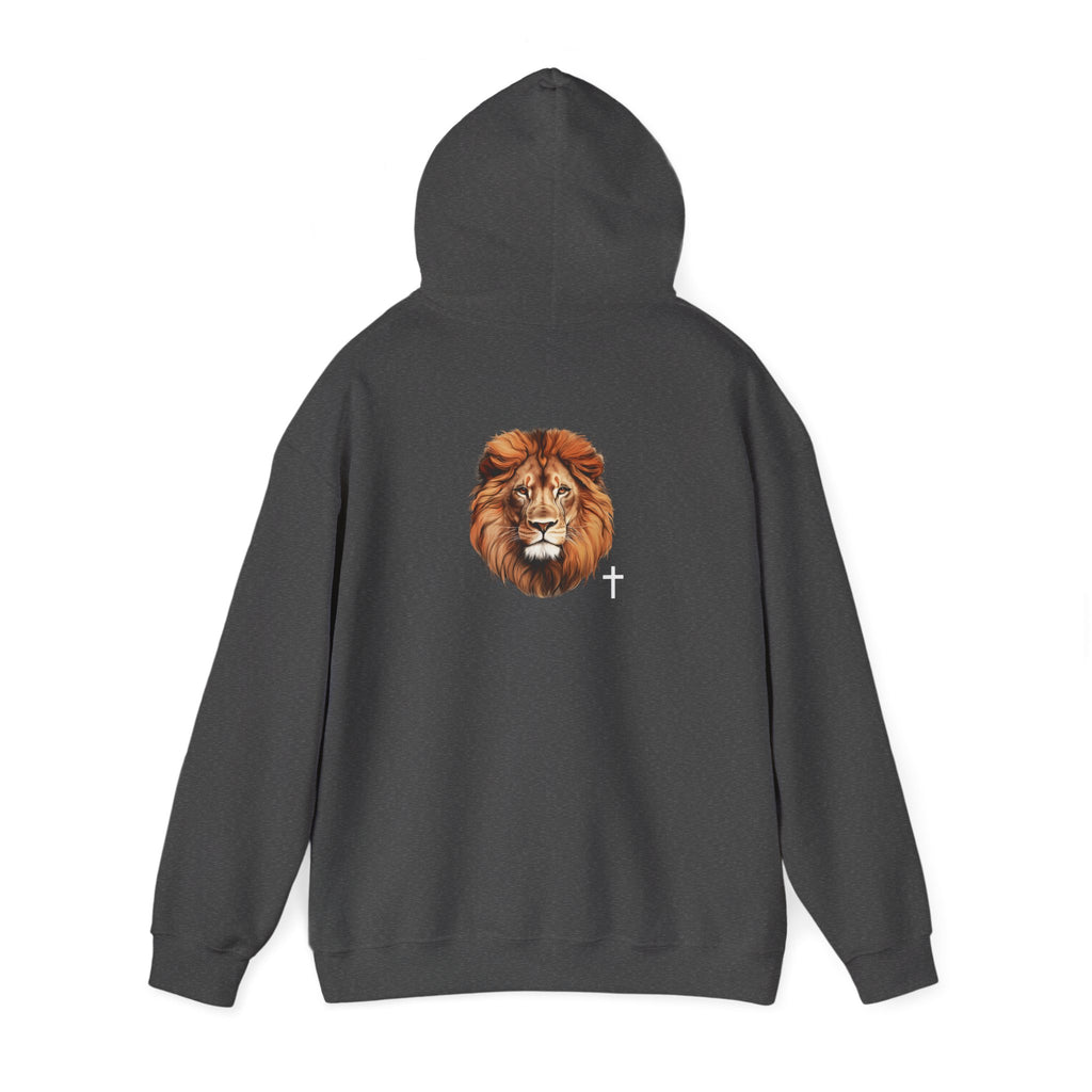 Lion of Judah Hoodie – Christian Faith Sweatshirt with Revelation 5:5 Design
