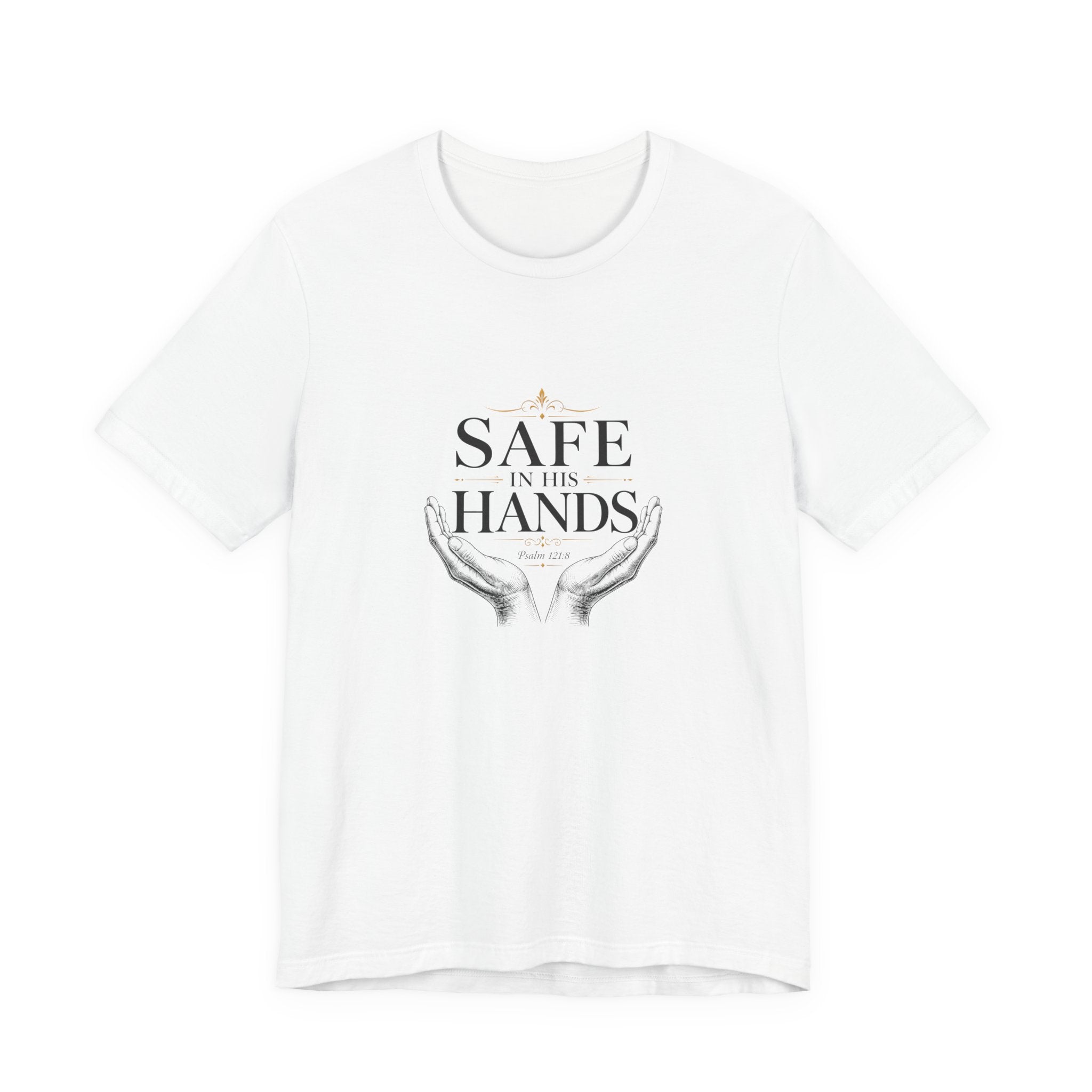 Safe in His Hands Christian T-Shirt