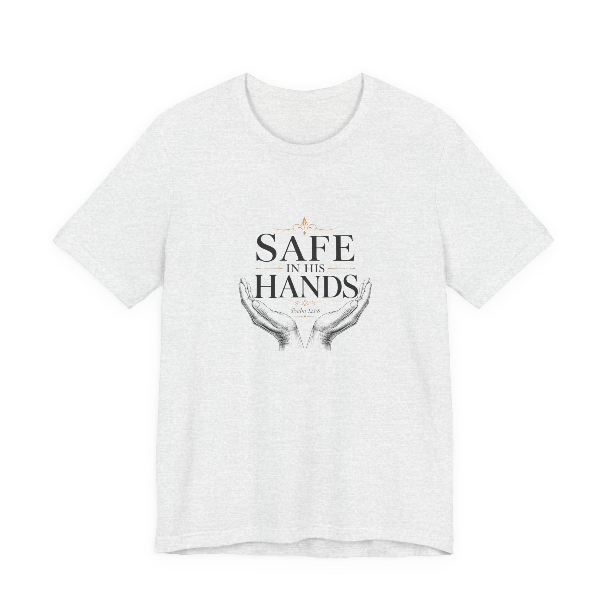 Safe in His Hands Christian T-Shirt