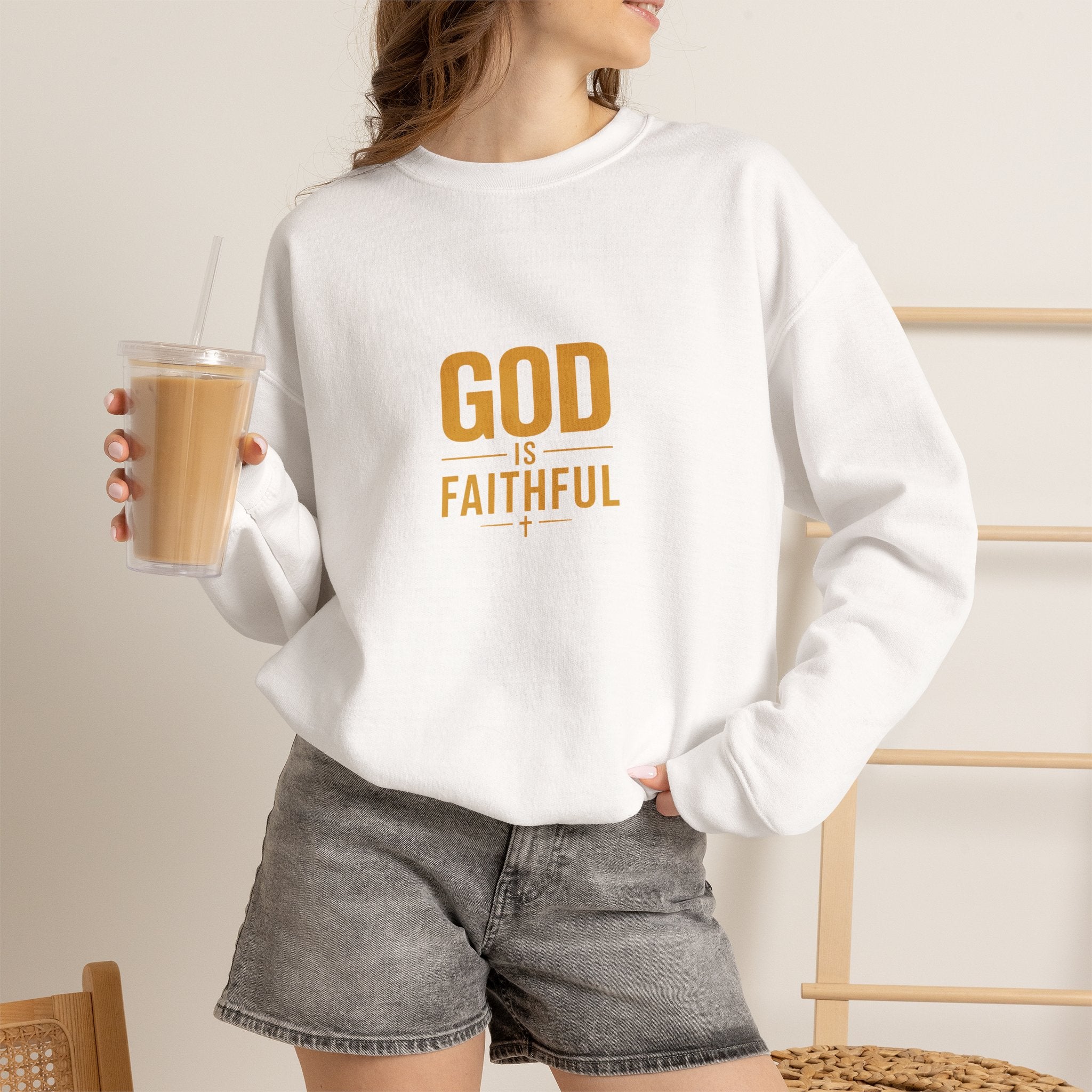 God Is Faithful Christian Sweatshirt