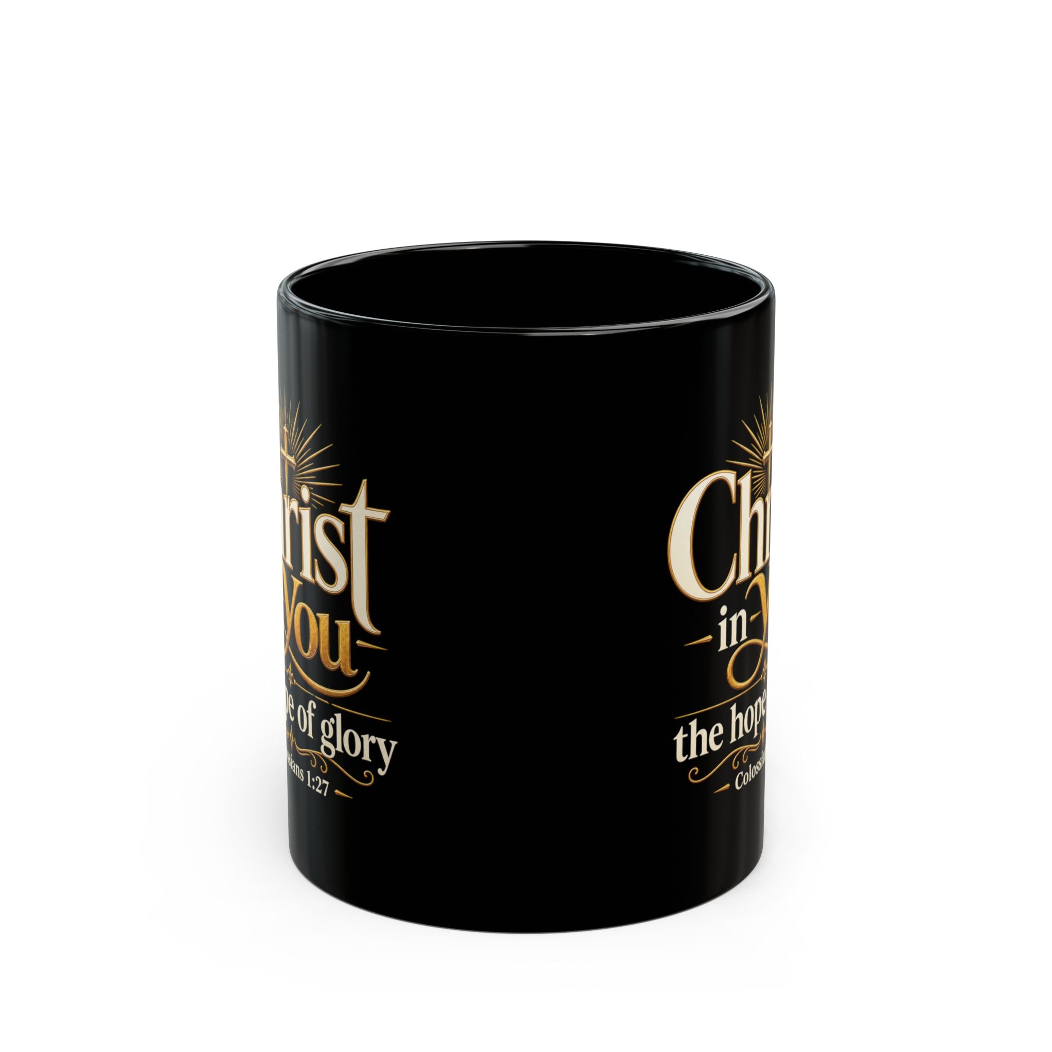 Christ in You Christian Black Mug