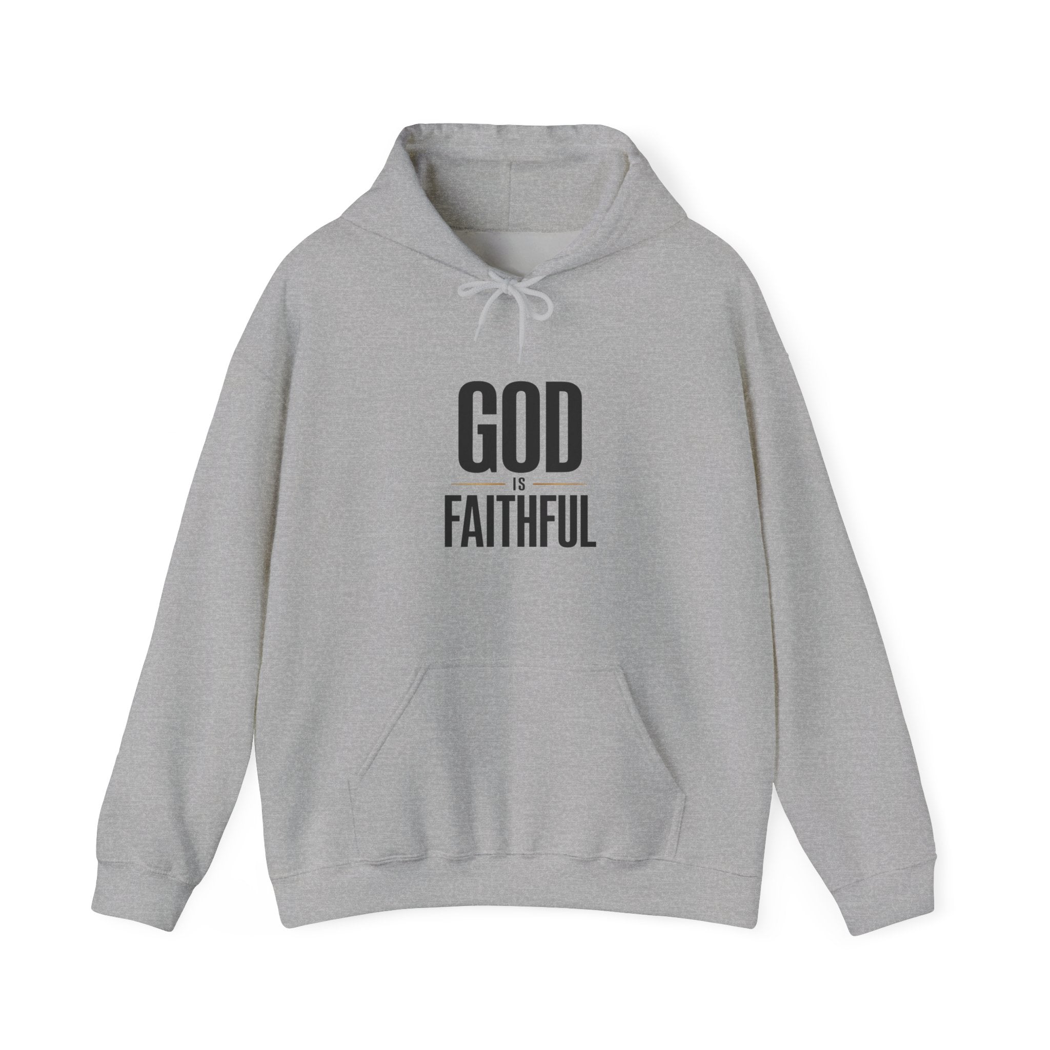 God Is Faithful Christian Hoodie