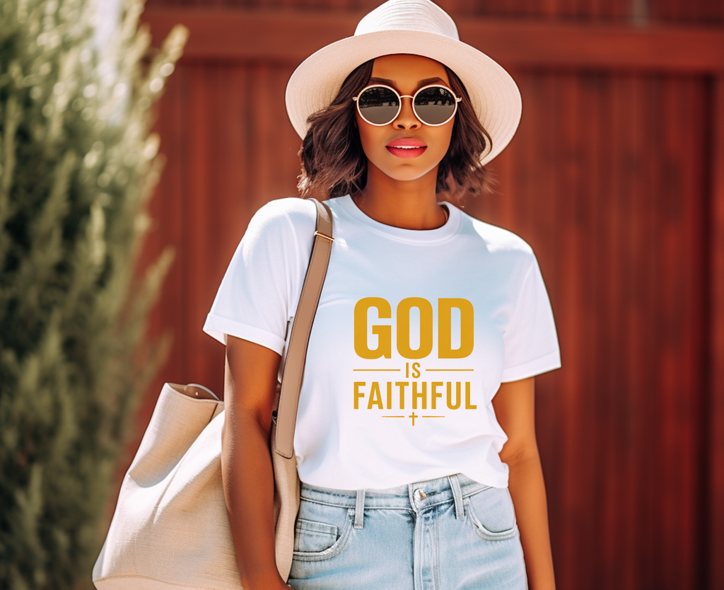 God Is Faithful Christian T-Shirt